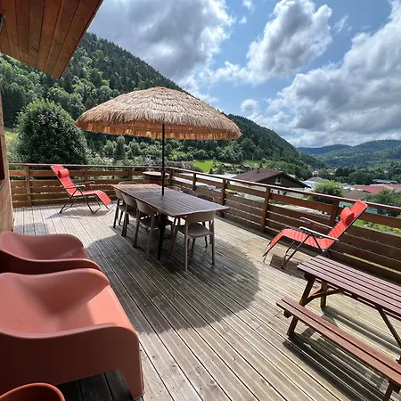 Horská chata Prive Avec Vue Panoramique Sur Les Montagnes & Proche La Bresse