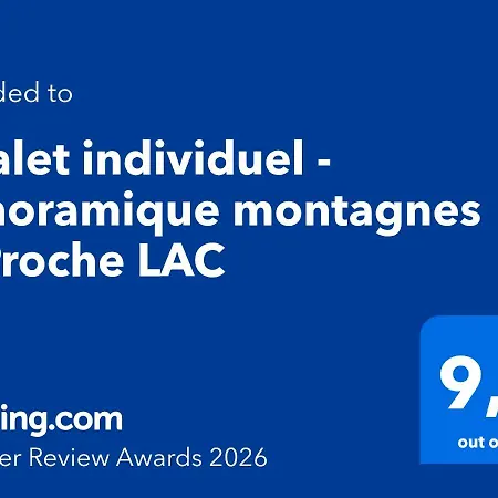 Chalet Prive Avec Vue Panoramique Sur Les Montagnes & Proche *