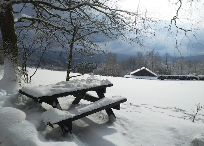 Prive Avec Vue Panoramique Sur Les Montagnes & Proche Chalet *
