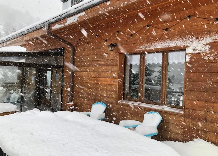 Prive Avec Vue Panoramique Sur Les Montagnes & Proche Chalet *