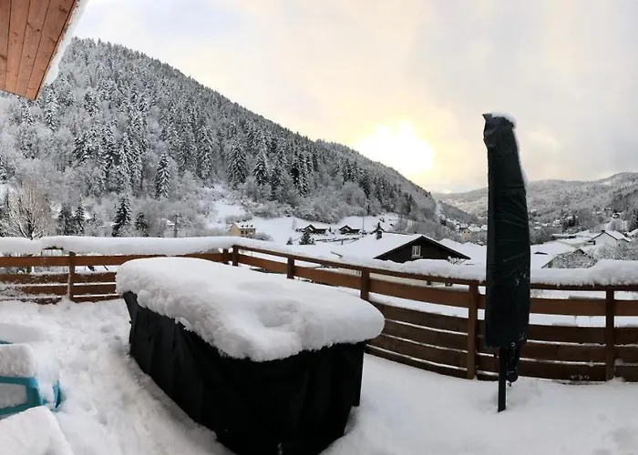 Chalet Prive Avec Vue Panoramique Sur Les Montagnes & Proche La Bresse