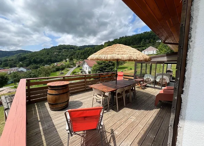 Prive Avec Vue Panoramique Sur Les Montagnes & Proche Chalet La Bresse