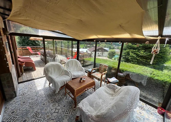 Prive Avec Vue Panoramique Sur Les Montagnes & Proche Chalet