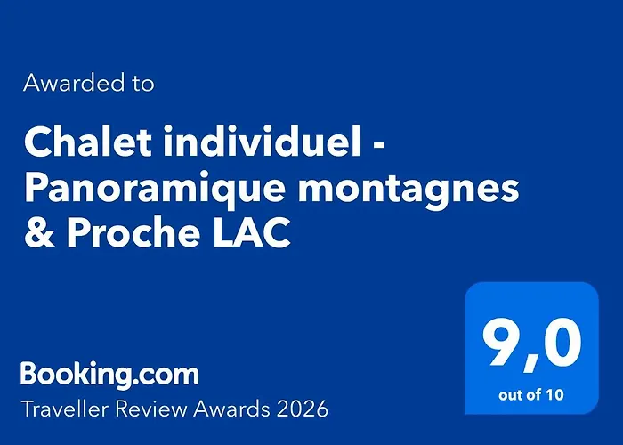 Chalet Prive Avec Vue Panoramique Sur Les Montagnes & Proche *